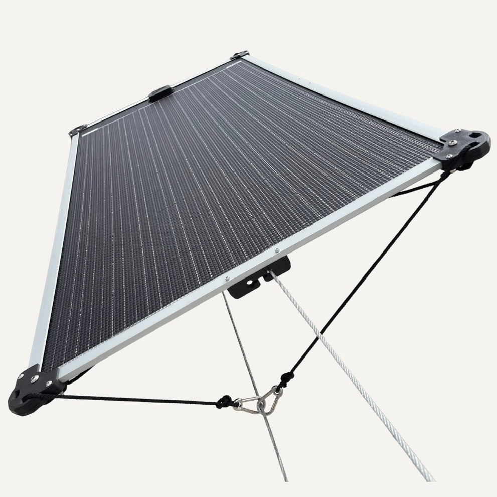 Rahmenset für 120 W Offgridtec® ETFE-AL V2 semi-flexibles 18V Solarmodul