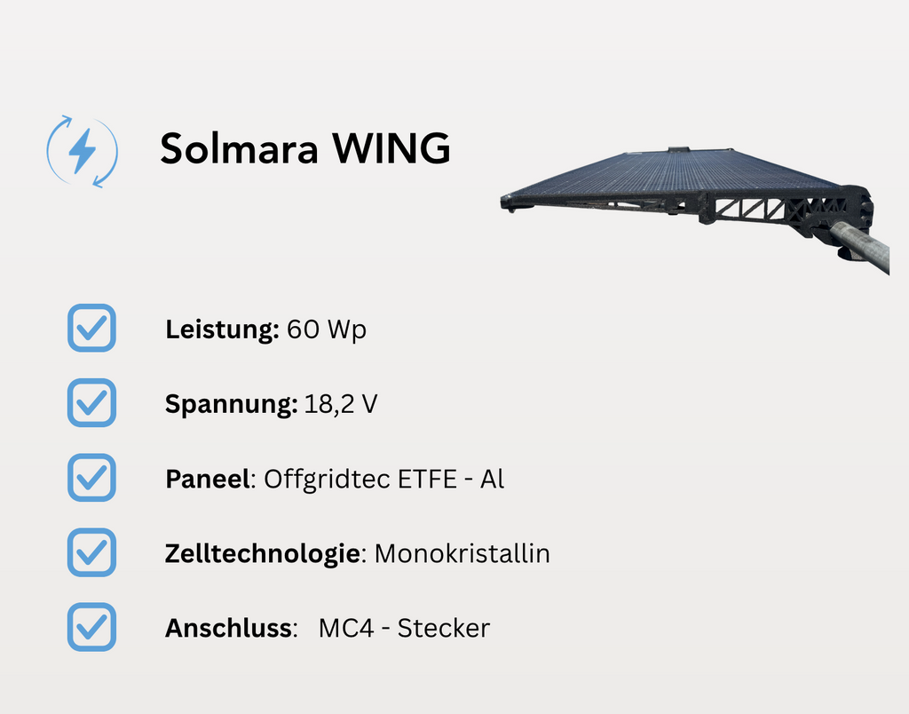 Solmara WING 60 W